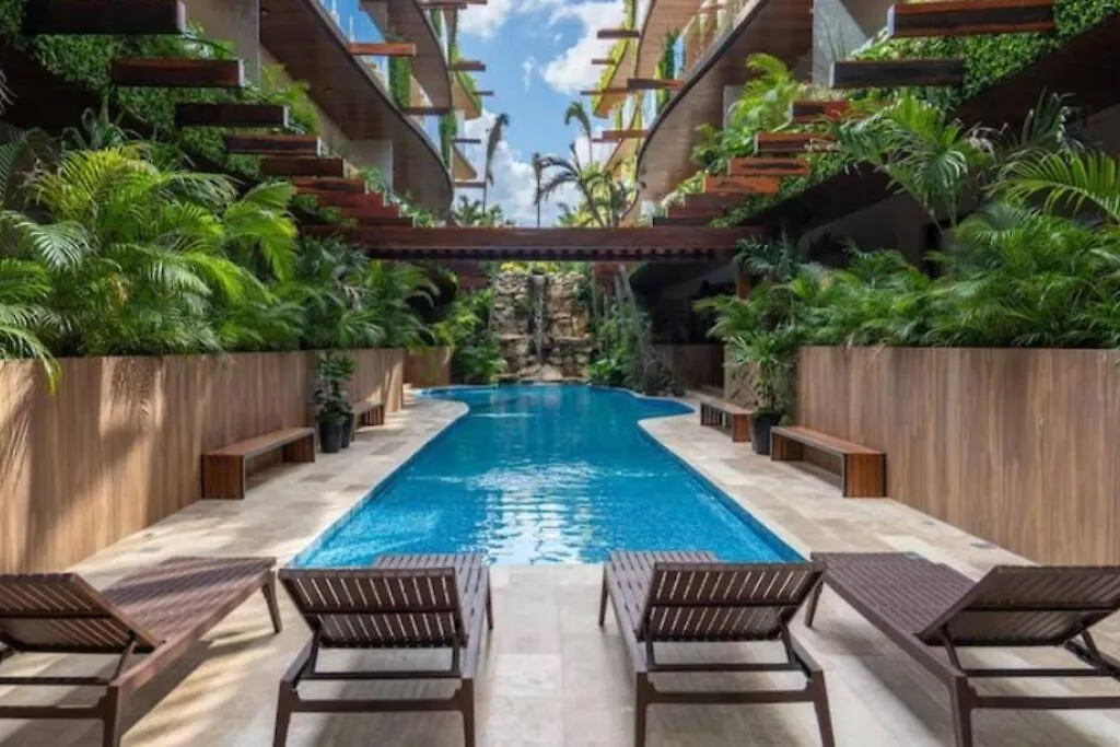 Prime Location And Comfort Wi-Fi Pool View Studio 112A Tulum Apartment